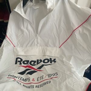 Men’s Reebok wind/rain gear.